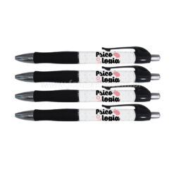 Canetas "Psicologia" Personalizadas (kit c/ 4 unidades)
