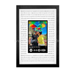 Quadro Spotify Code Personalizado
