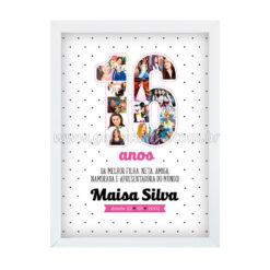 Quadro de Aniversário personalizado