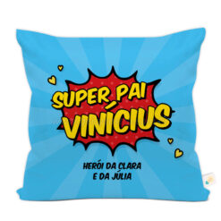 Almofada "Super Pai" personalizada