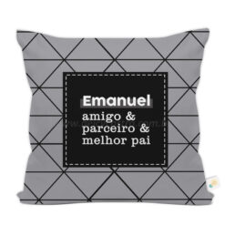Almofada "Melhor Pai" personalizada