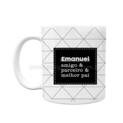 Caneca "Melhor Pai" personalizada