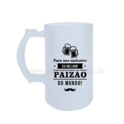 Caneca de Chopp "Para uso exclusivo do melhor Paizão"