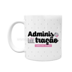 Caneca "Administração" Personalizada