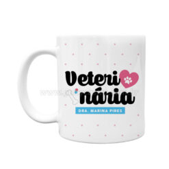 Caneca "Veterinária" Personalizada