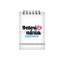 Bloco "Veterinária" personalizado