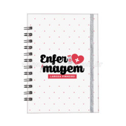 Caderno "Enfermagem" Personalizado