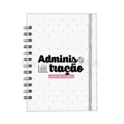 Caderno "Administração" Personalizado
