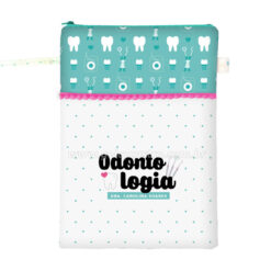 Pasta Porta Jaleco "Odontologia" Personalizada