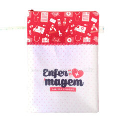Pasta Porta Jaleco "Enfermagem" Personalizada
