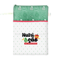 Pasta Porta Jaleco "Nutrição" Personalizada