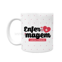 Caneca "Enfermagem" Personalizada