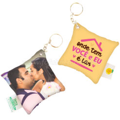 Almochaveiro Personalizado "Onde tem Você e Eu é Lar"