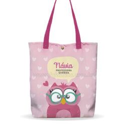 Bolsa "Professora Querida" Estilo Ecobag Personalizada