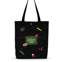 Bolsa "Professora Nota 10!" Estilo Ecobag Personalizada