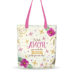 Bolsa "De todo amor..." Estilo Ecobag