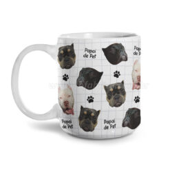 Caneca Rostinhos Pet Personalizada