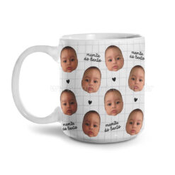 Caneca Rostinhos Personalizada