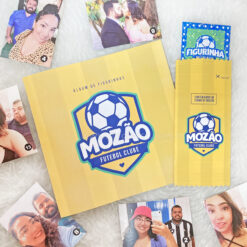 Mini Álbum de Figurinhas "Mozão Futebol Clube" Personalizado