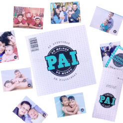 Mini Álbum de Figurinhas "O Melhor Pai do Mundo" Personalizado