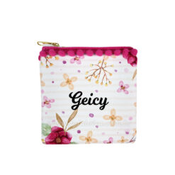 Porta Moedas Floral (CLIQUE PARA PERSONALIZAR)