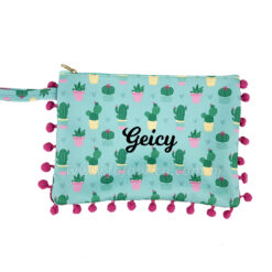 Necessaire Carteira Cactos (CLIQUE PARA PERSONALIZAR)