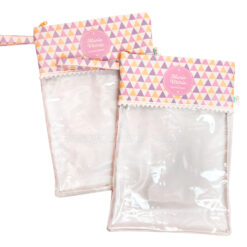 Kit de Sacos de Roupas Sujas e Limpas c/ Visor Personalizado