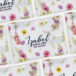 Necessaires Carteira "Melhor Mãe" Personalizadas c/ Nome