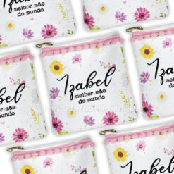 Porta Moedas "Melhor Mãe" Personalizados c/ Nome