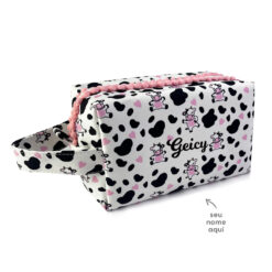Necessaire Box Vaquinhas (CLIQUE PARA PERSONALIZAR)