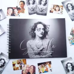 Álbum de Figurinhas Personalizado Trajetória do Artista c/ encadernação Wire-o