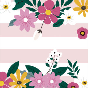 Flores e listras