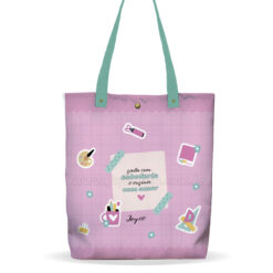 Bolsa "Fala com Sabedoria" Estilo Ecobag Personalizada