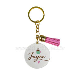 Chaveiro "Fala c/ Sabedoria" Personalizado