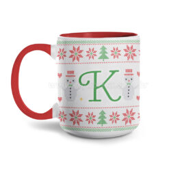 Caneca Suéter de Natal Personalizada