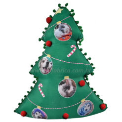 Almofada Árvore de Natal Personalizada
