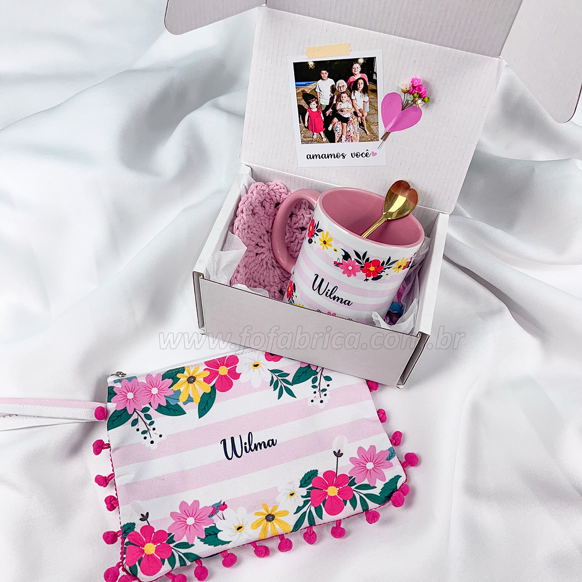Combo Caixa Presente Personalizado